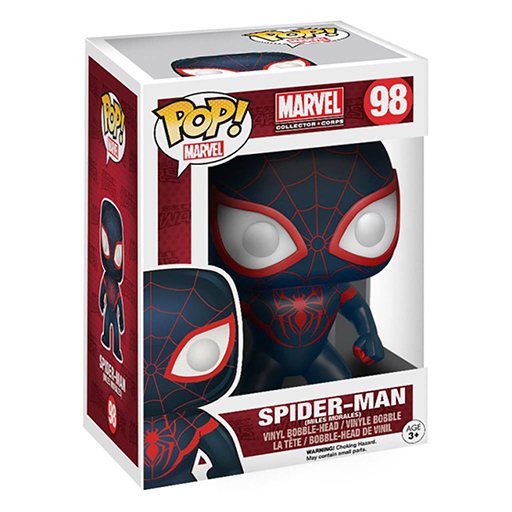 Spider-Man (Miles Morales) dans sa boîte