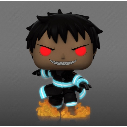 Figurine Funko POP Shinra with Fire (Glow in the Dark) (Fire Force)