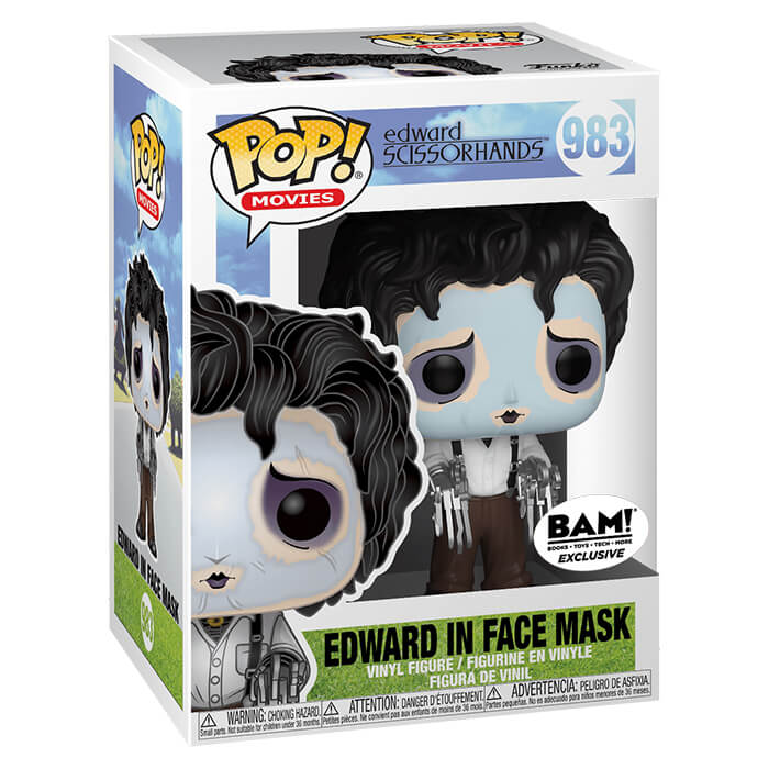 Edward in face mask