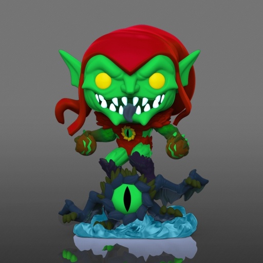 Figurine Funko POP Green Goblin (Glow in the Dark) (Mech Strike Monster Hunters)