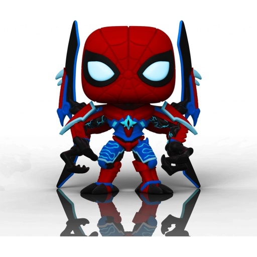 Funko POP Spider-Man (Chase & Glow in the Dark) (Mech Strike Monster Hunters)