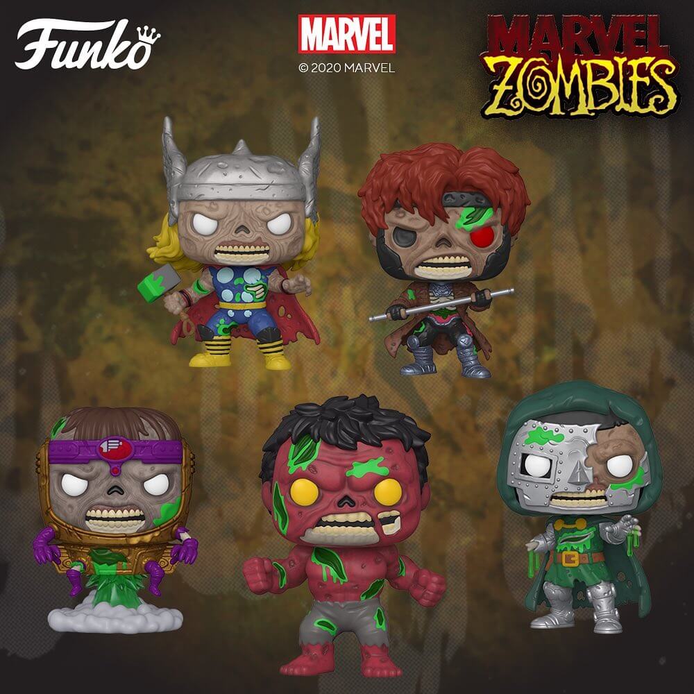 10 new POP Marvel zombies