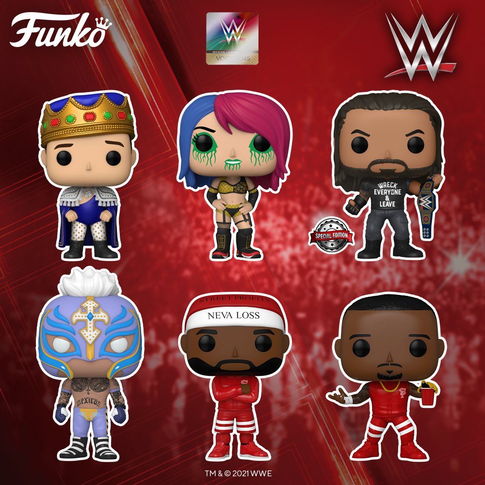 6 new WWE POPs enter the ring