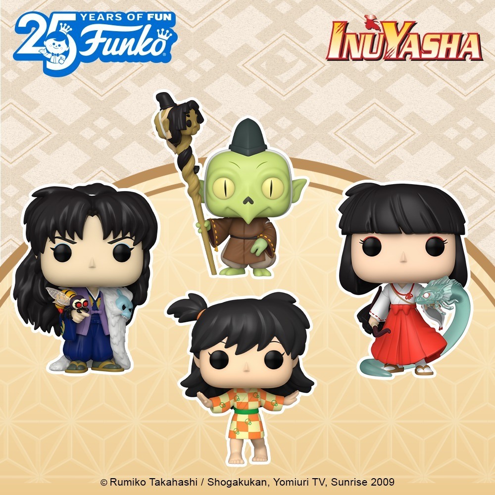 9 new POPs for InuYasha