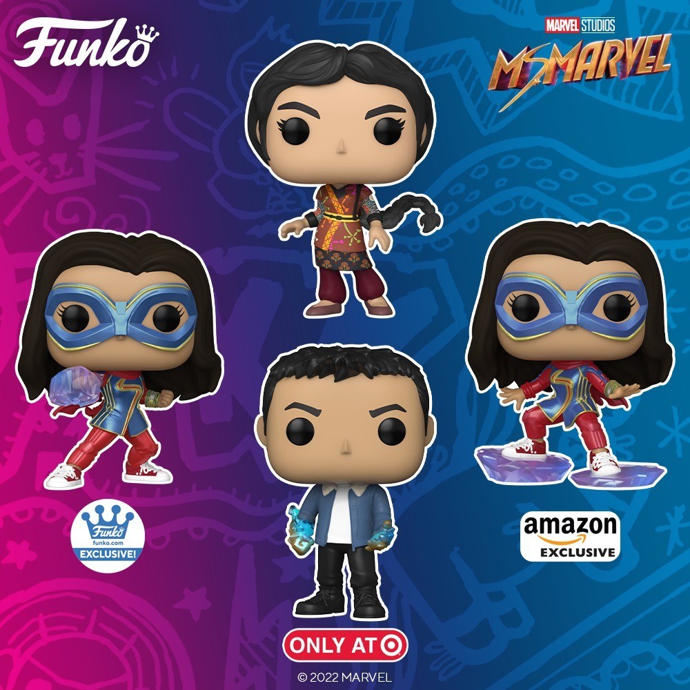 The Funko POP Ms Marvel set gets bigger