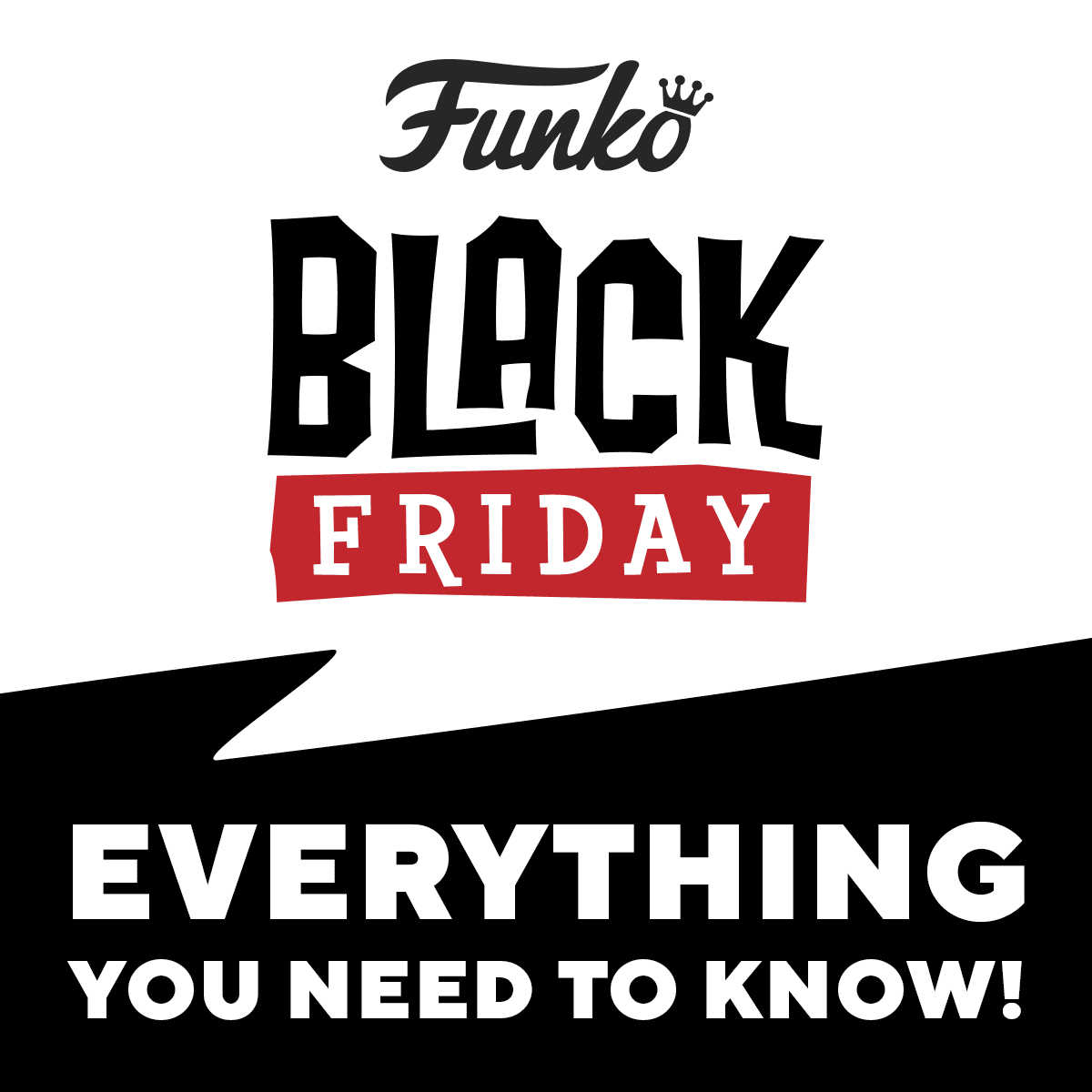 Black Friday on Funko's POP action figures