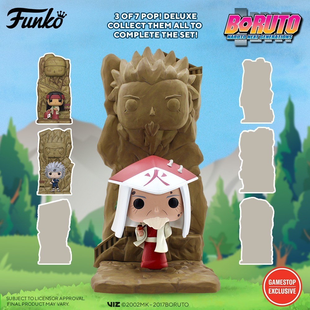 Hiruzen Sarutobi joins the Funko POP set Hokage Rock