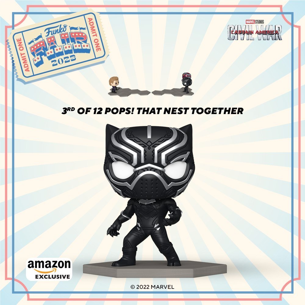 Black Panther and Black Widow join Funko POP's biggest assembly