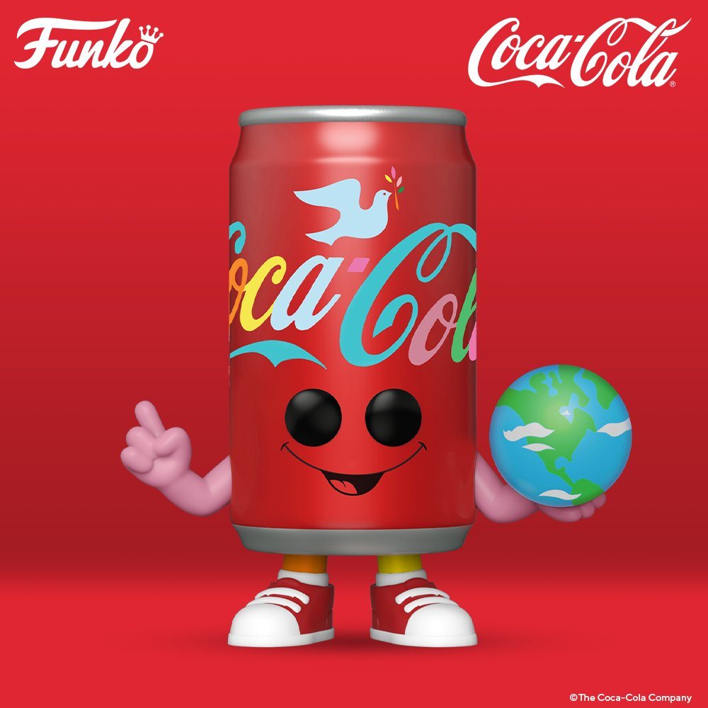 A POP Coca-Cola tribute to its advertising