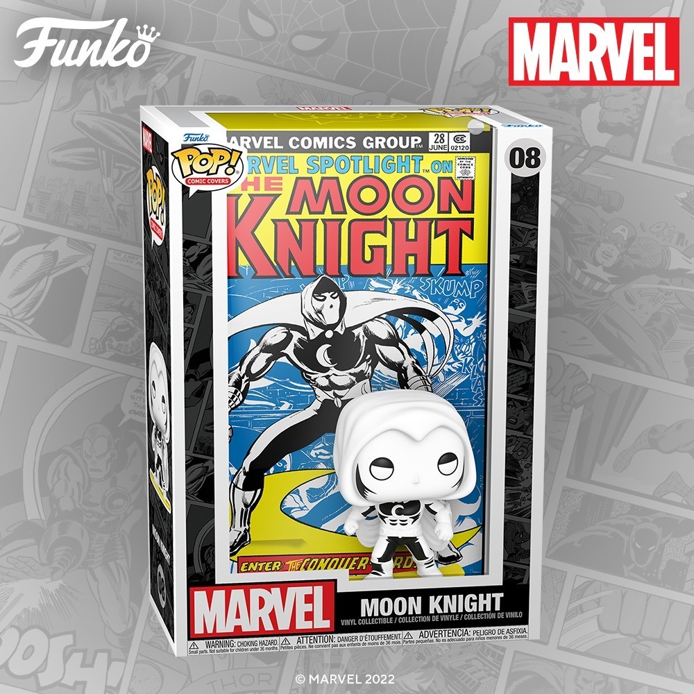 New Comic Covers Funko POP: Moon Knight