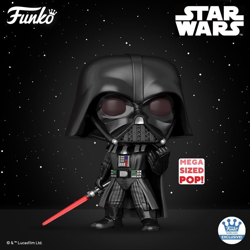 Funko unveils a new Mega Size POP of Darth Vader