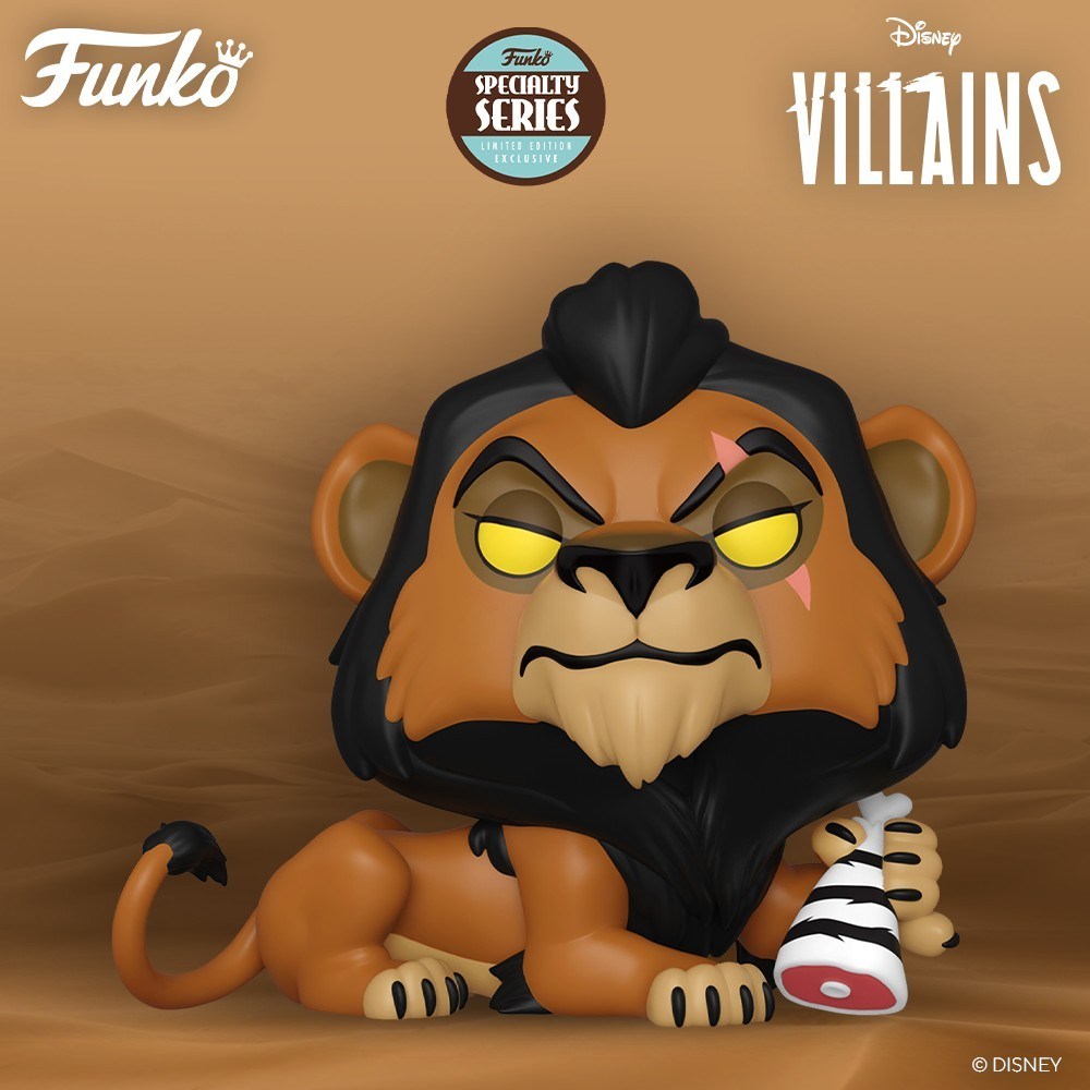 Scar (The Lion King) joins Disney's Villains set of Funko POP