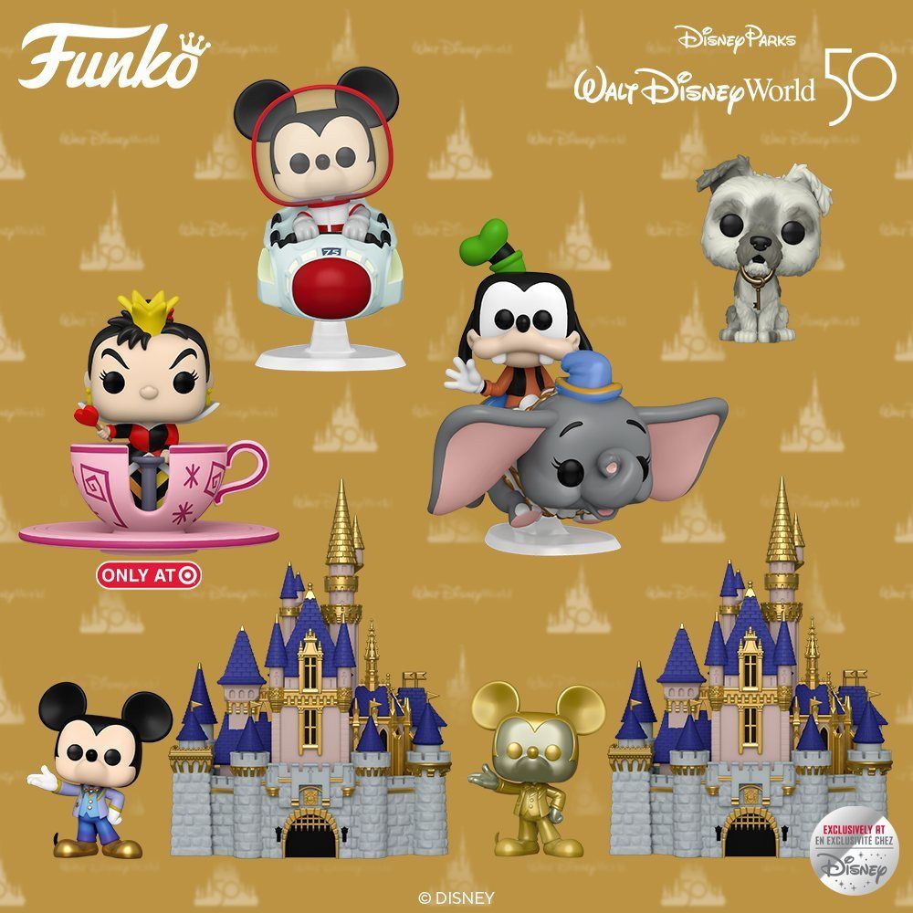 6 Disney POPs to celebrate the 50 years of Disney World