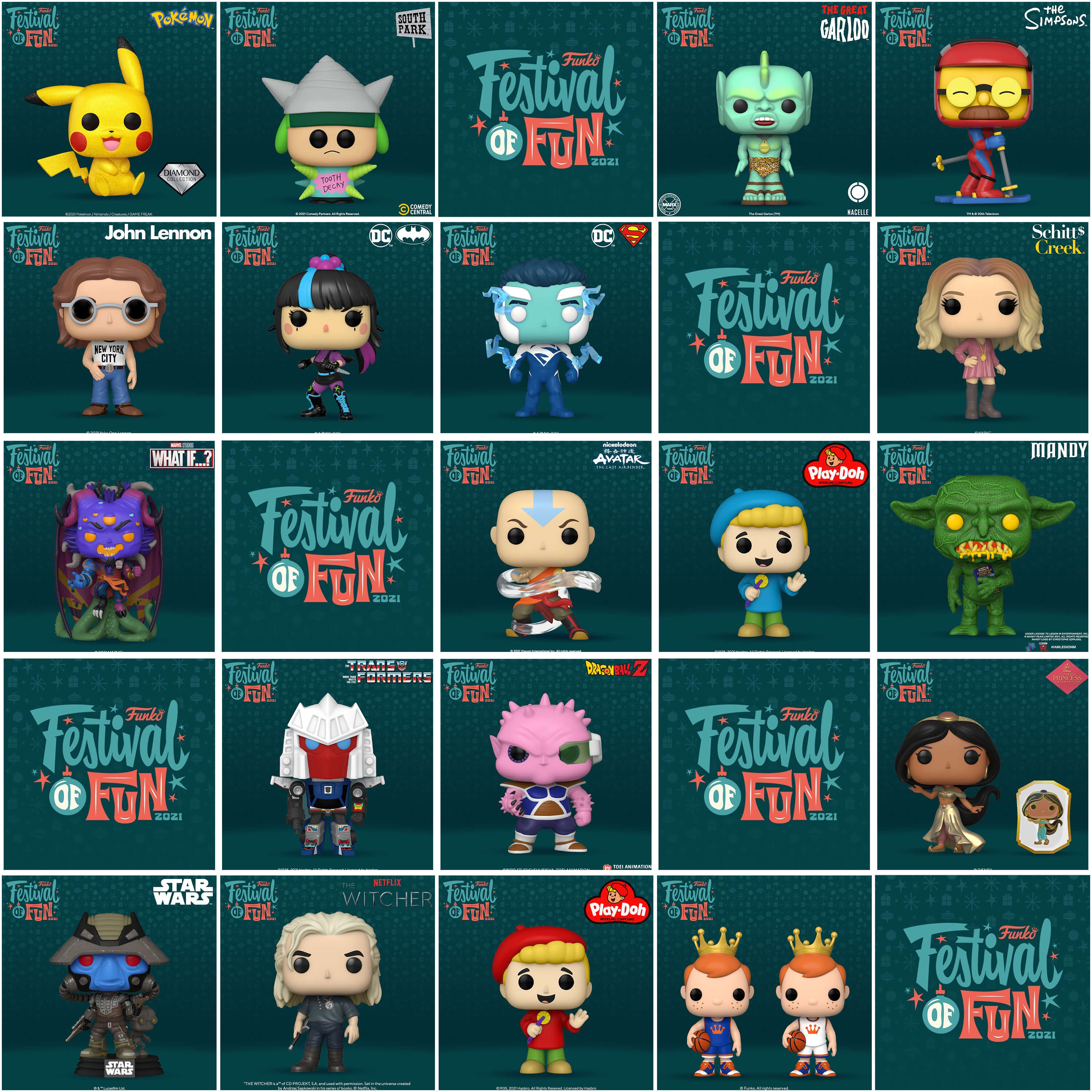 All Funko POP ECCC 2021 announcements