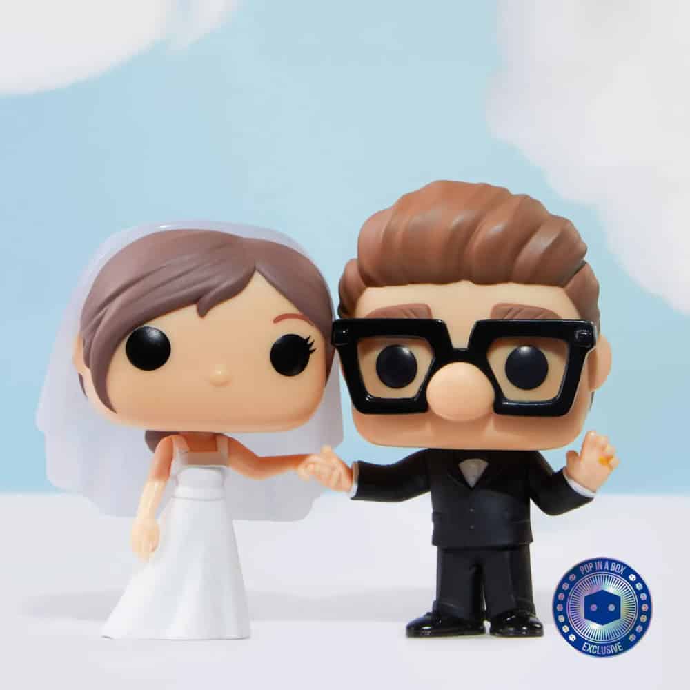 Carl and Ellie's wedding Funko POP at PIAB