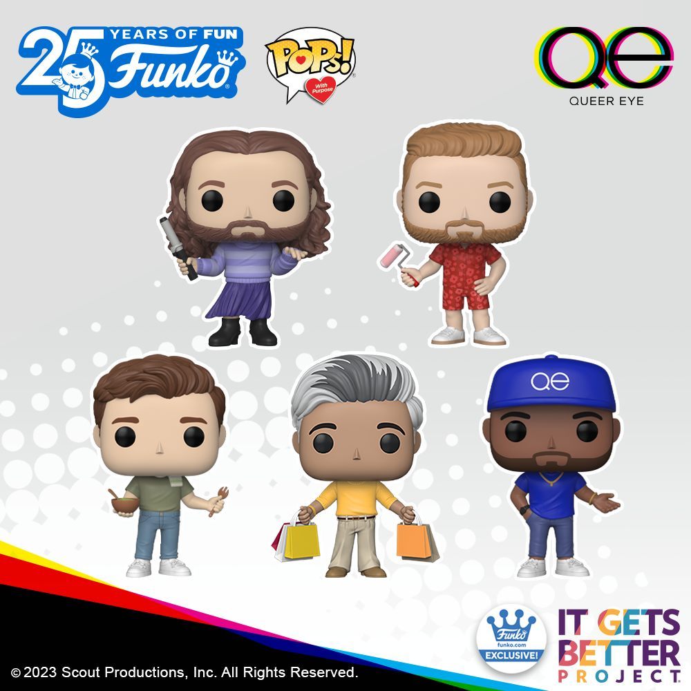 Queer Eye comes to Funko POP