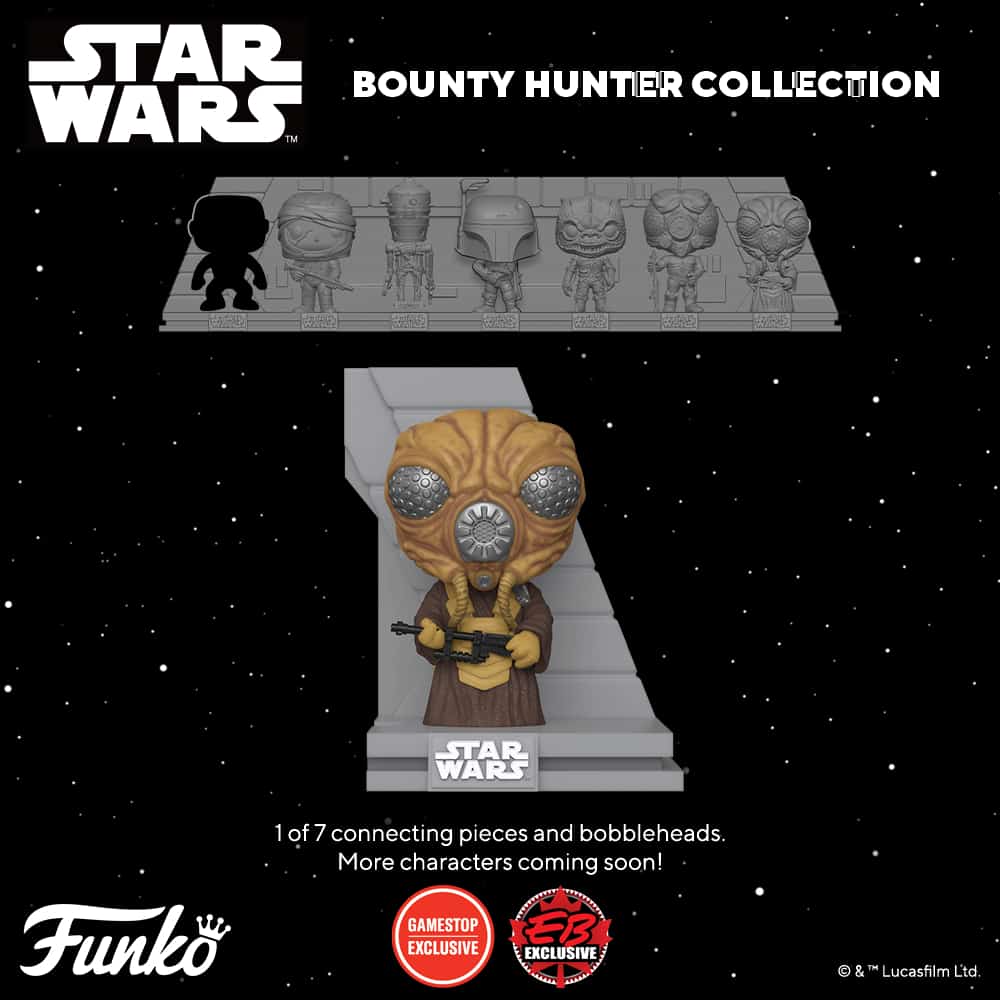 New Star Wars Bounty Hunters POP: Zuckuss