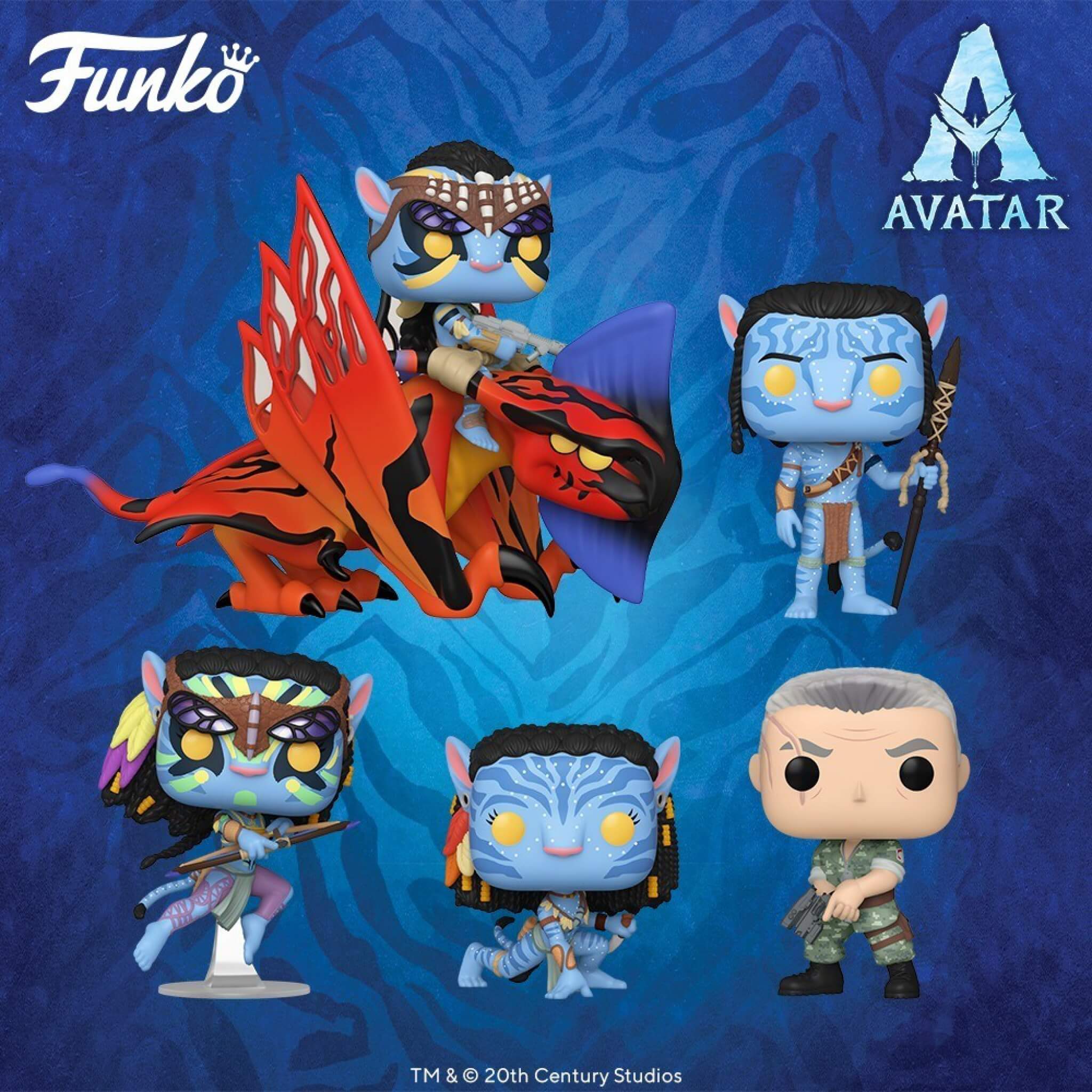 Funko unveils the very first POPs of the movie Avatar