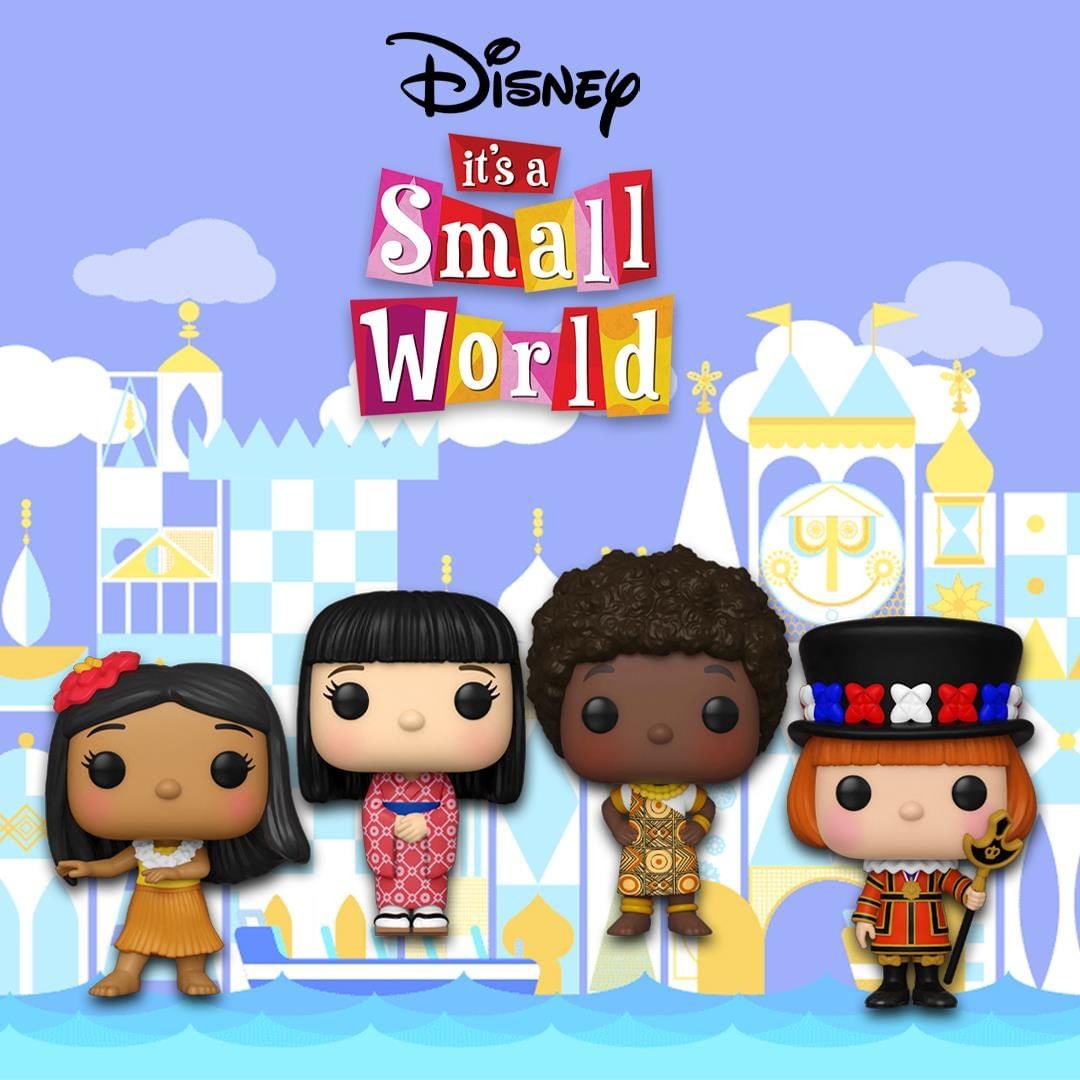 Disney POPs from the It's a Small World attraction