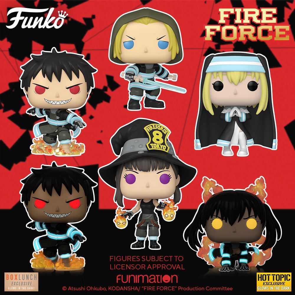 The first POPs of Fire Force