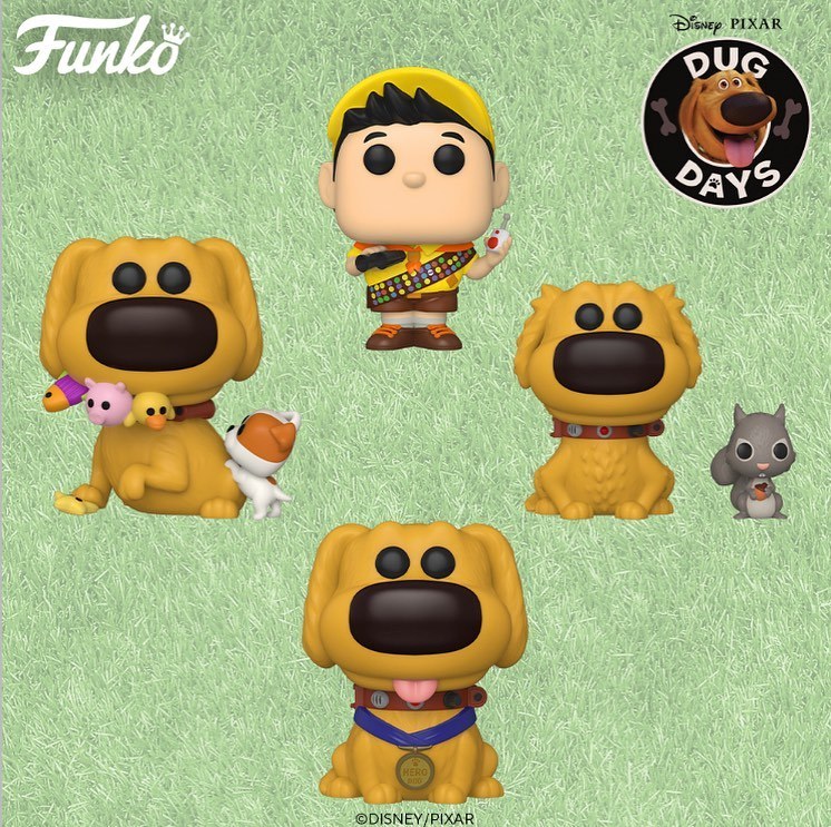 The first POPs of the Disney+ series Dug Days