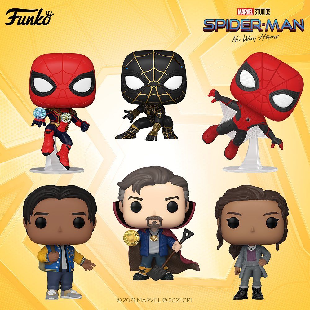 The first POPs of Spider-Man No Way Home movie