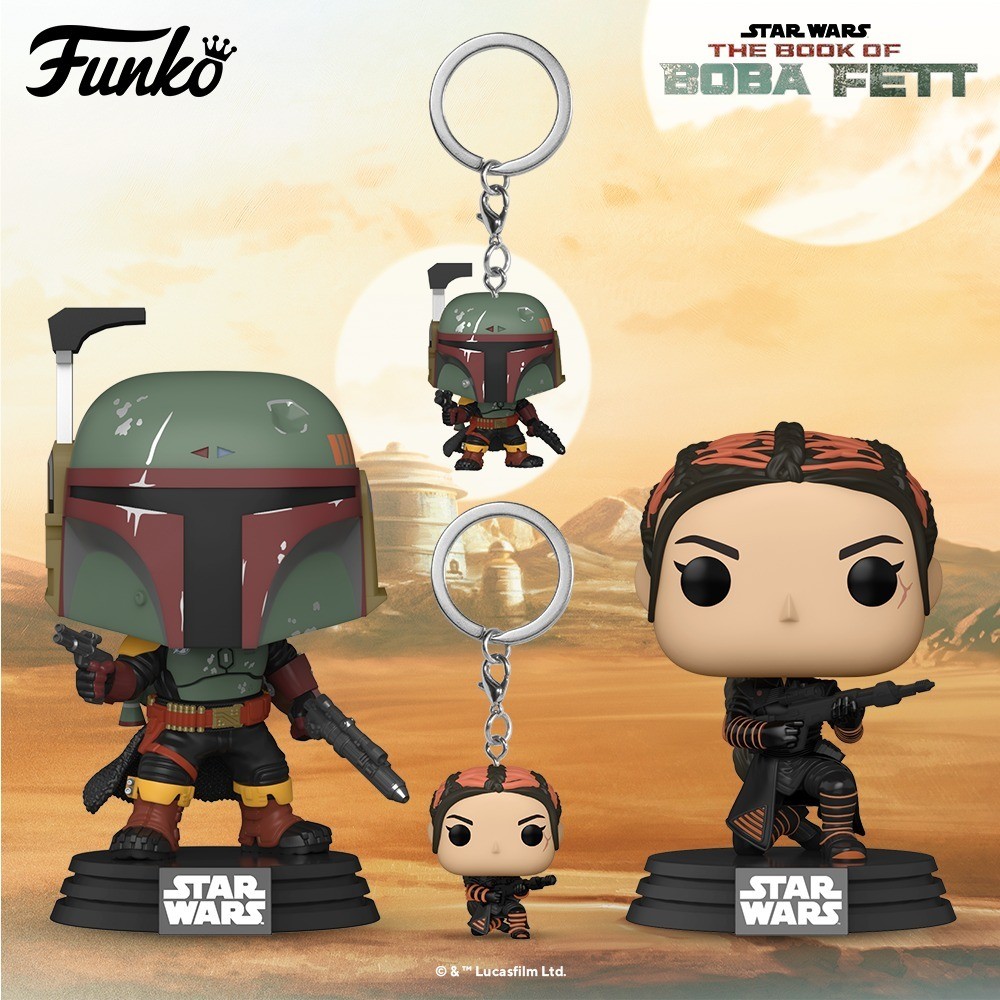 The first two POPs from the Book of Boba Fett (Star Wars)