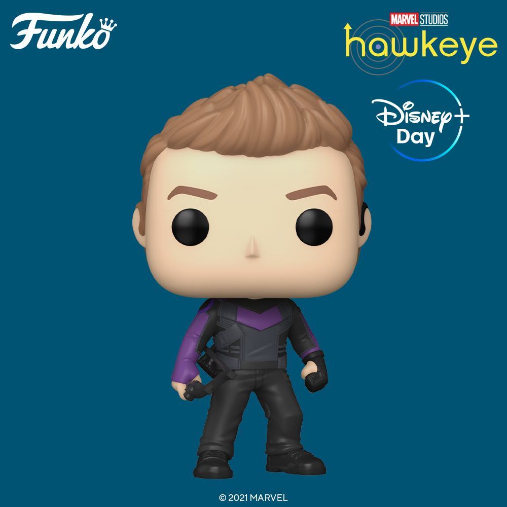 The very first POP of the series dedicated to Hawkeye