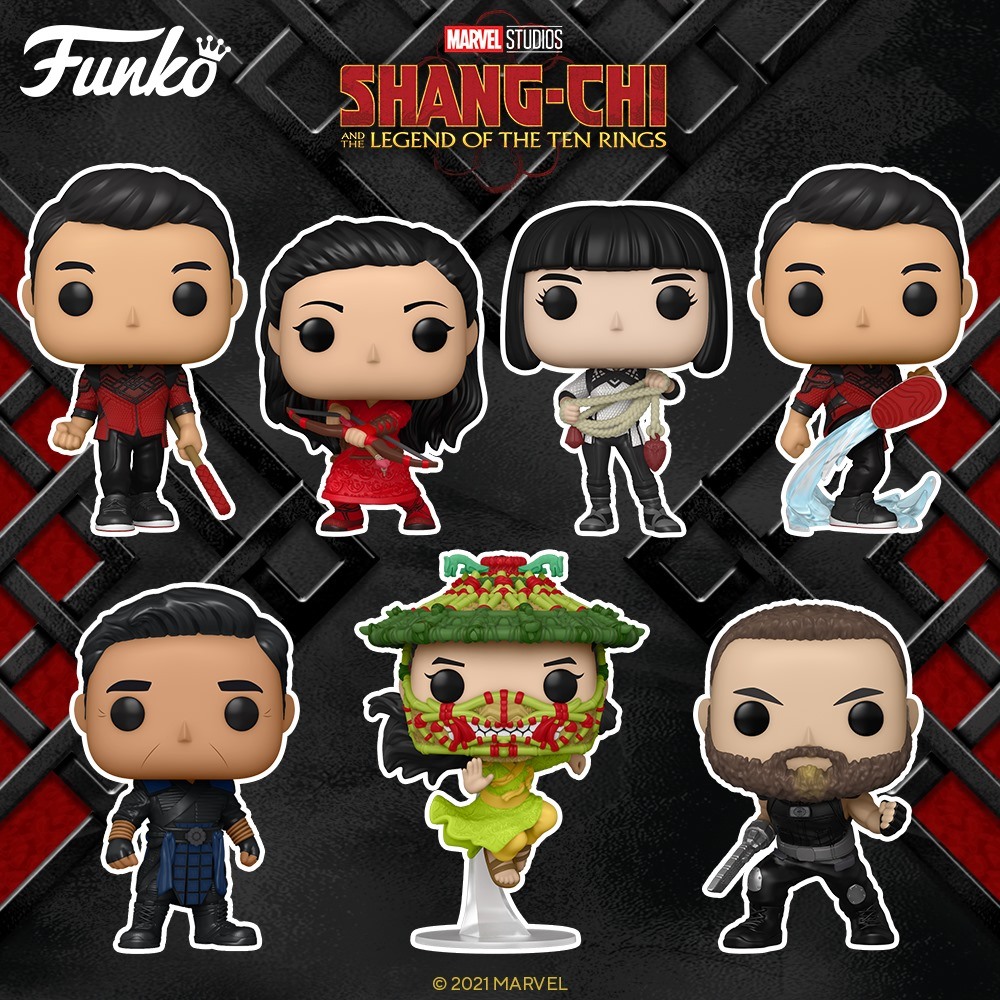 The first POPs of Shang-Chi and the Legend of the Ten Rings (Marvel)