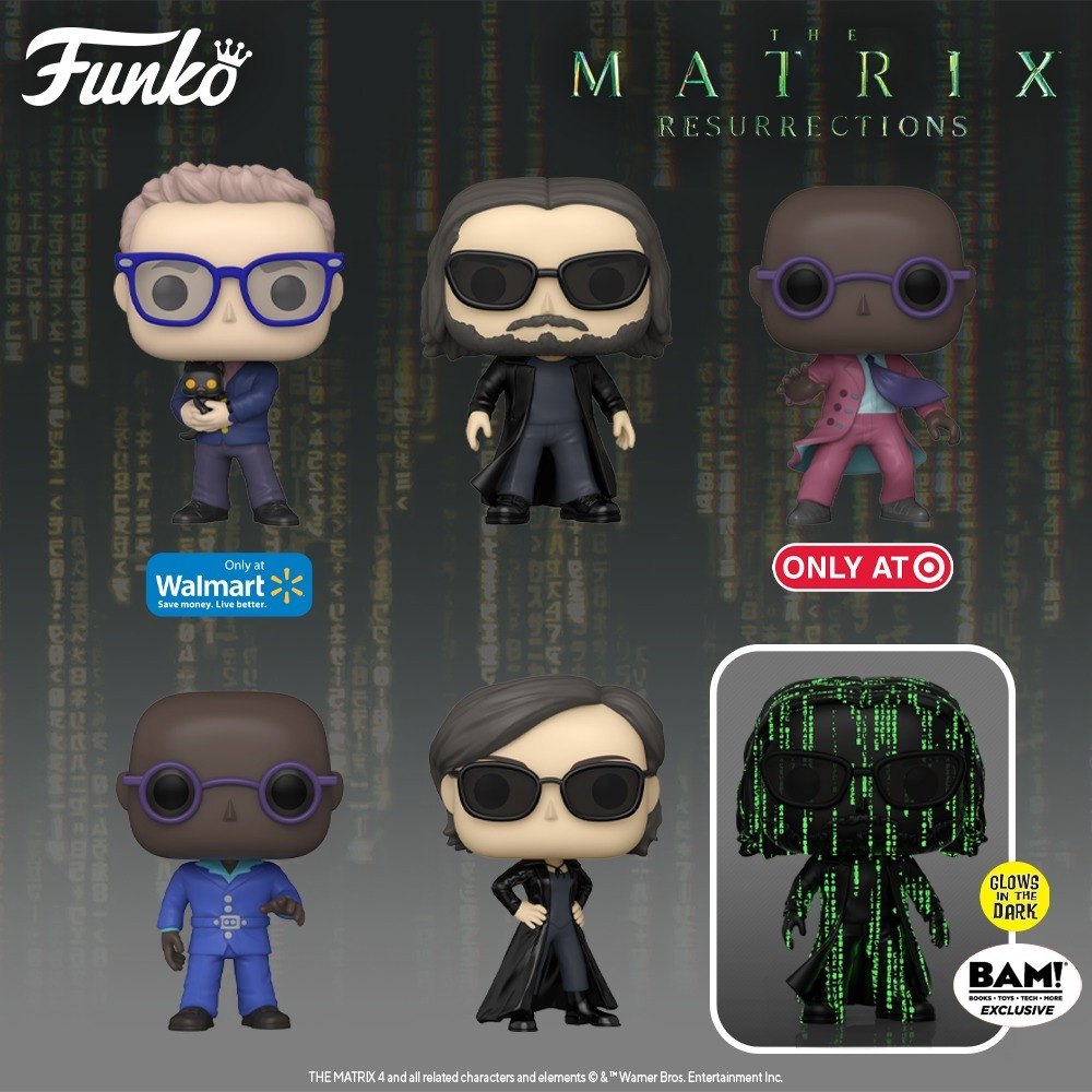 The first Funko POP from The Matrix Resurrections