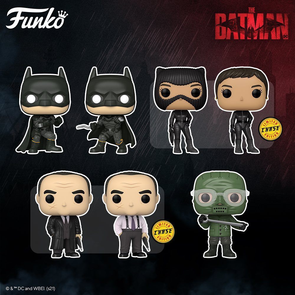 The very first Funko POP of The Batman (2022 movie)