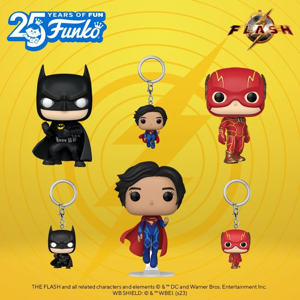 The first POPs from The Flash movie are here