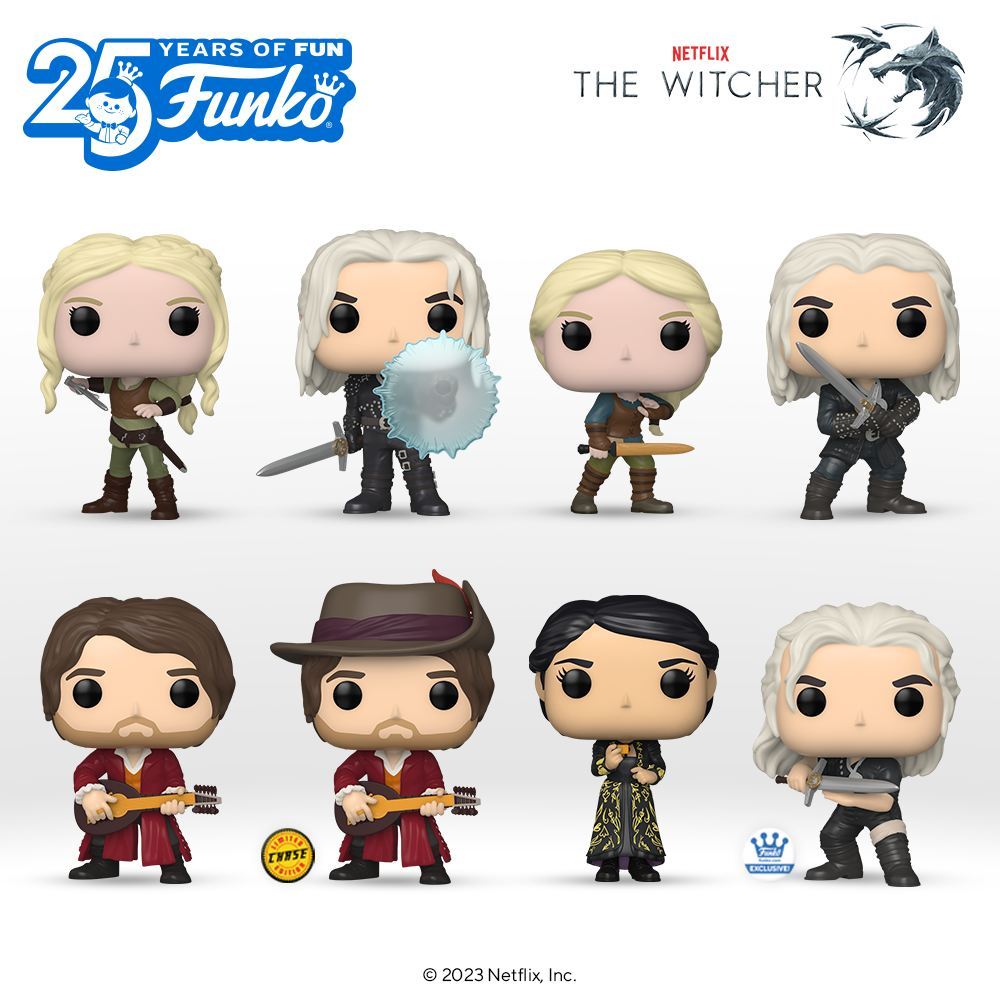 The Witcher Season 3 POP figurines are here