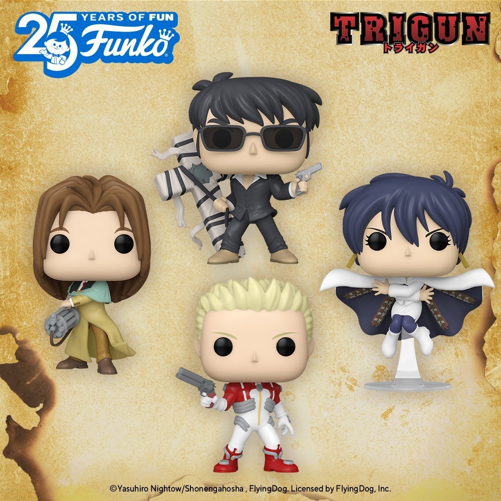 Funko unveils the first Trigun POPs