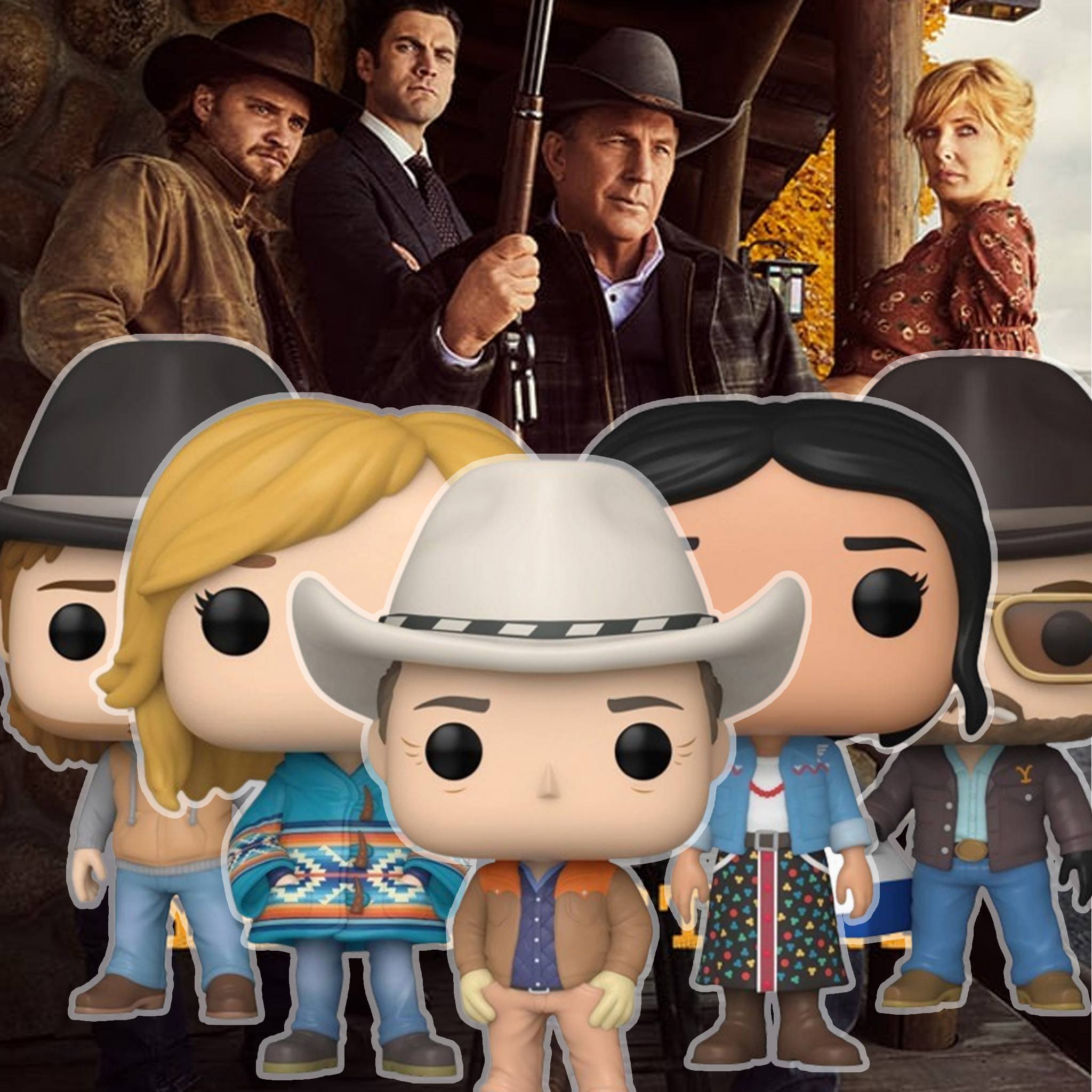 The Yellowstone series arrives in Funko POP