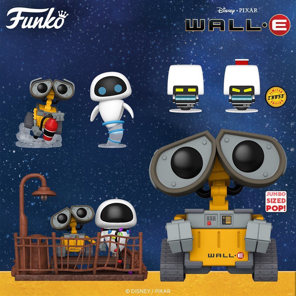 Flood Of Wall E Pop Pop Figures