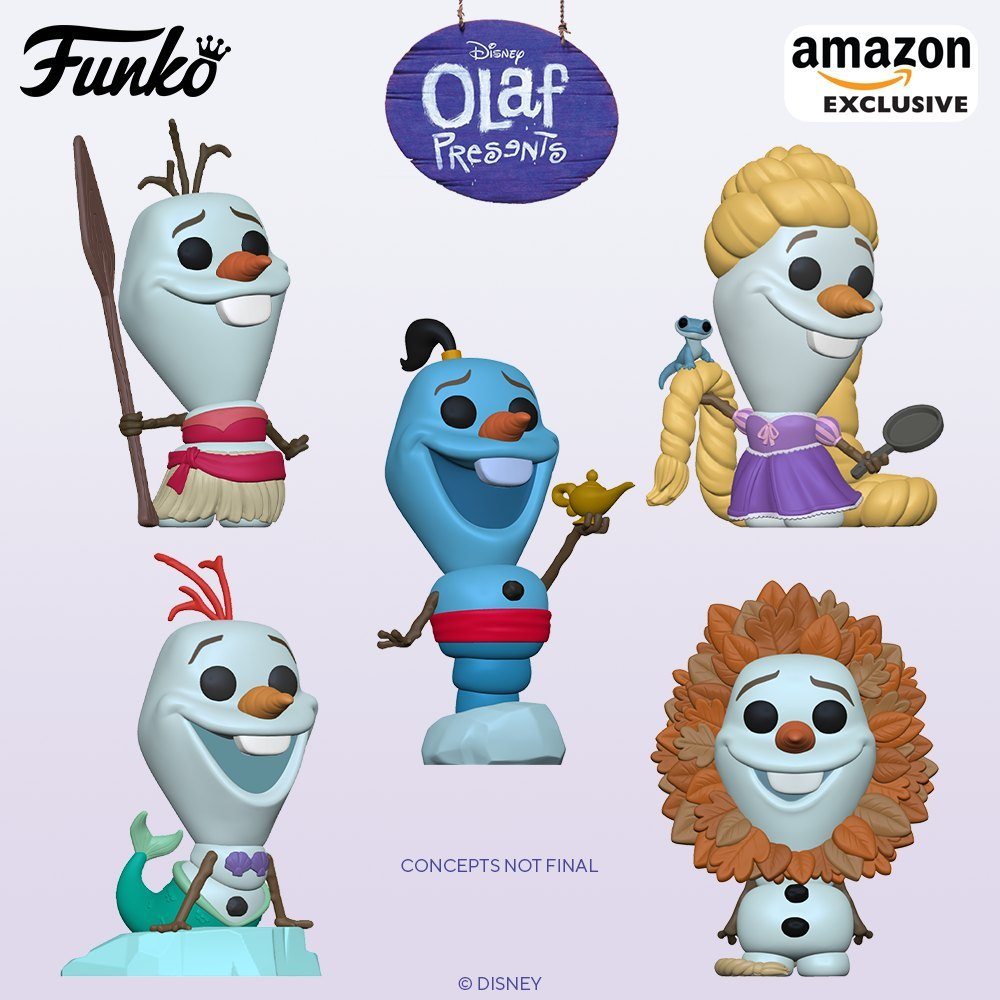 Flood of POP from Olaf Presents