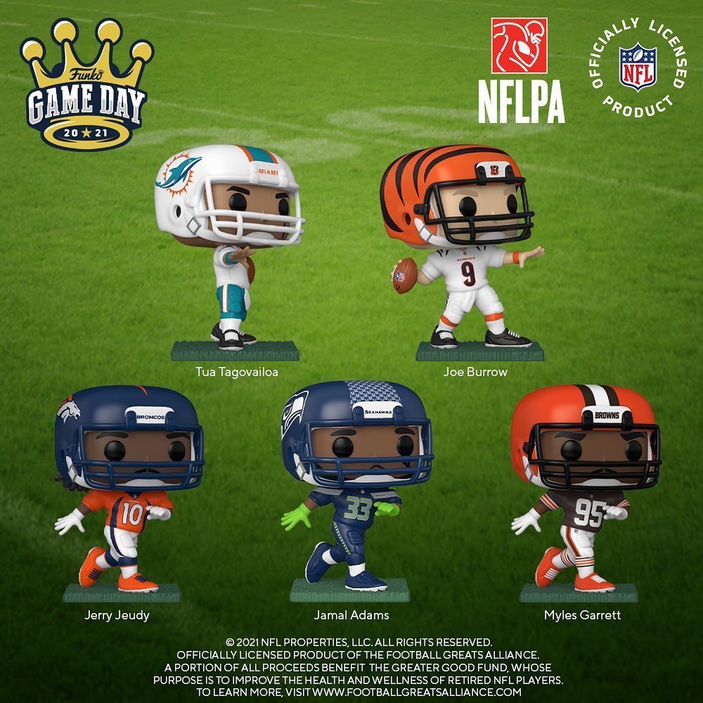 Flood of NFL Funko POP