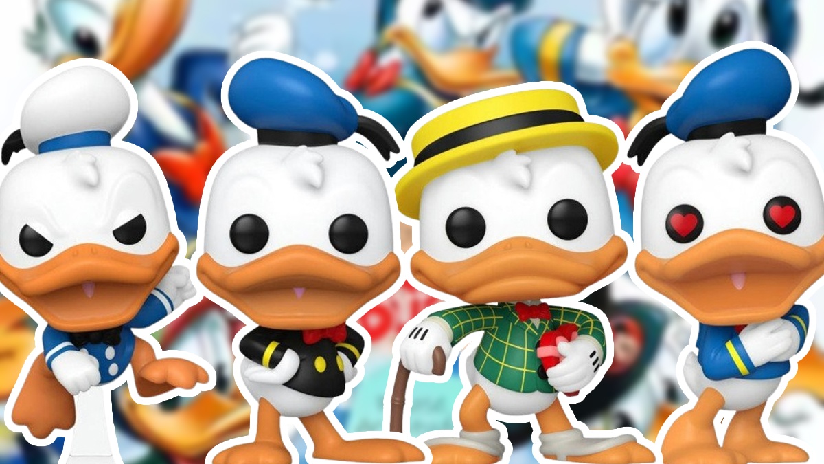 4 new Funko POP for Donald Duck's birthday