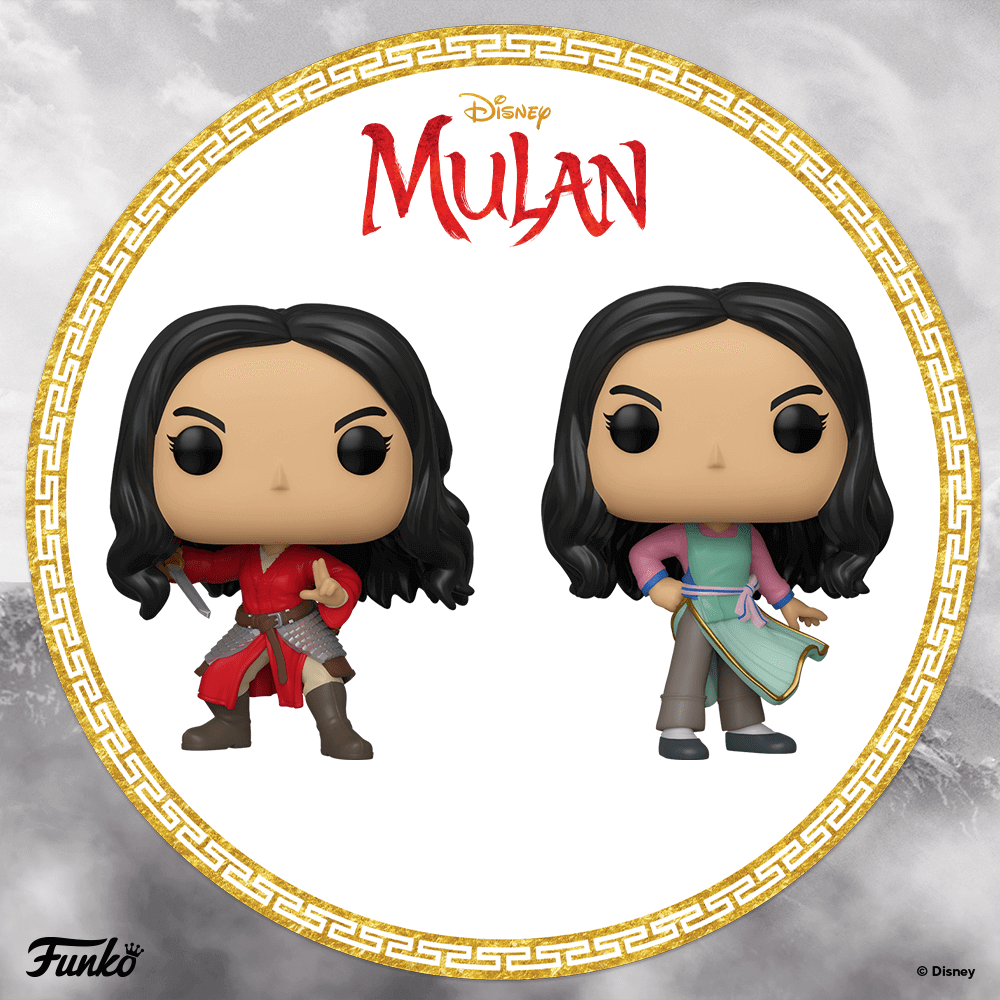 2 new Mulan Disney POPs