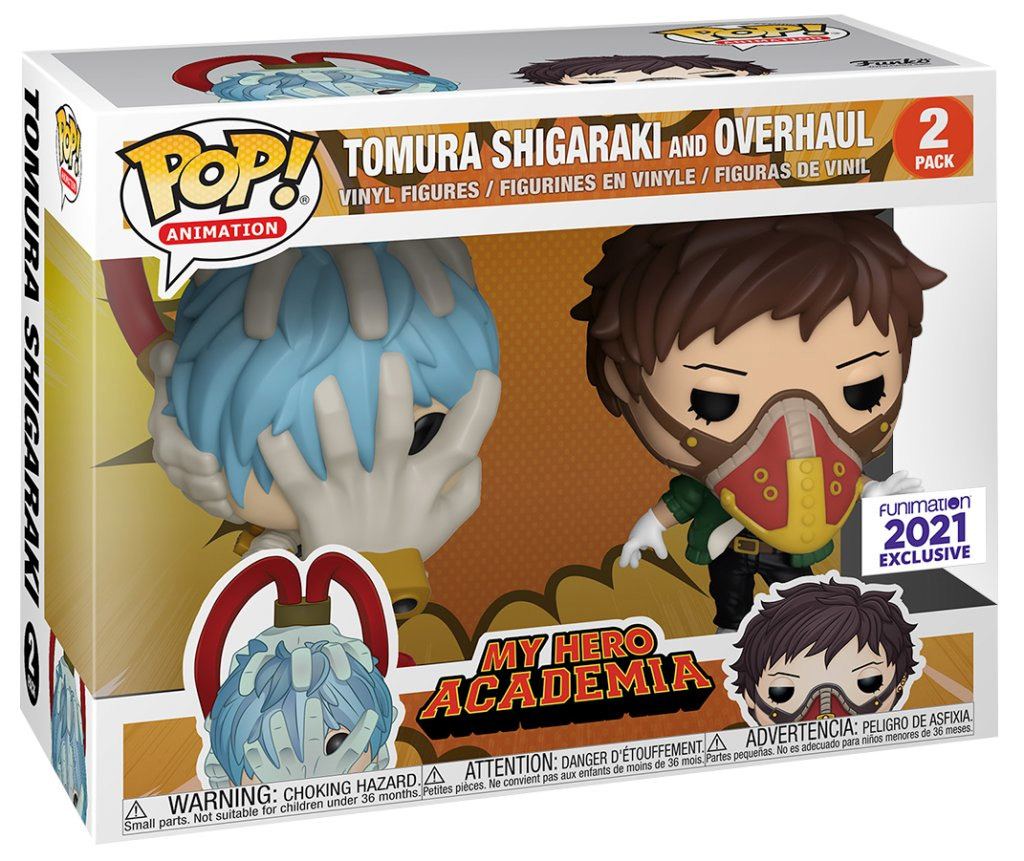 The MHA duo pack of Tomura Shigaraki and Overhaul