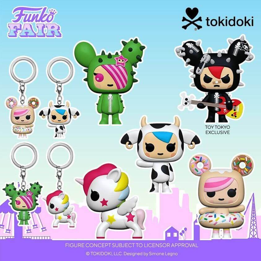 POP of the tokidoki brand's characters