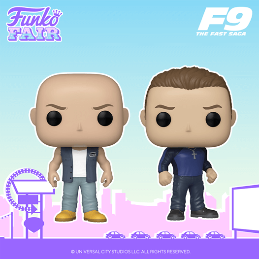 Two new Funko POP for Fast & Furious movies
