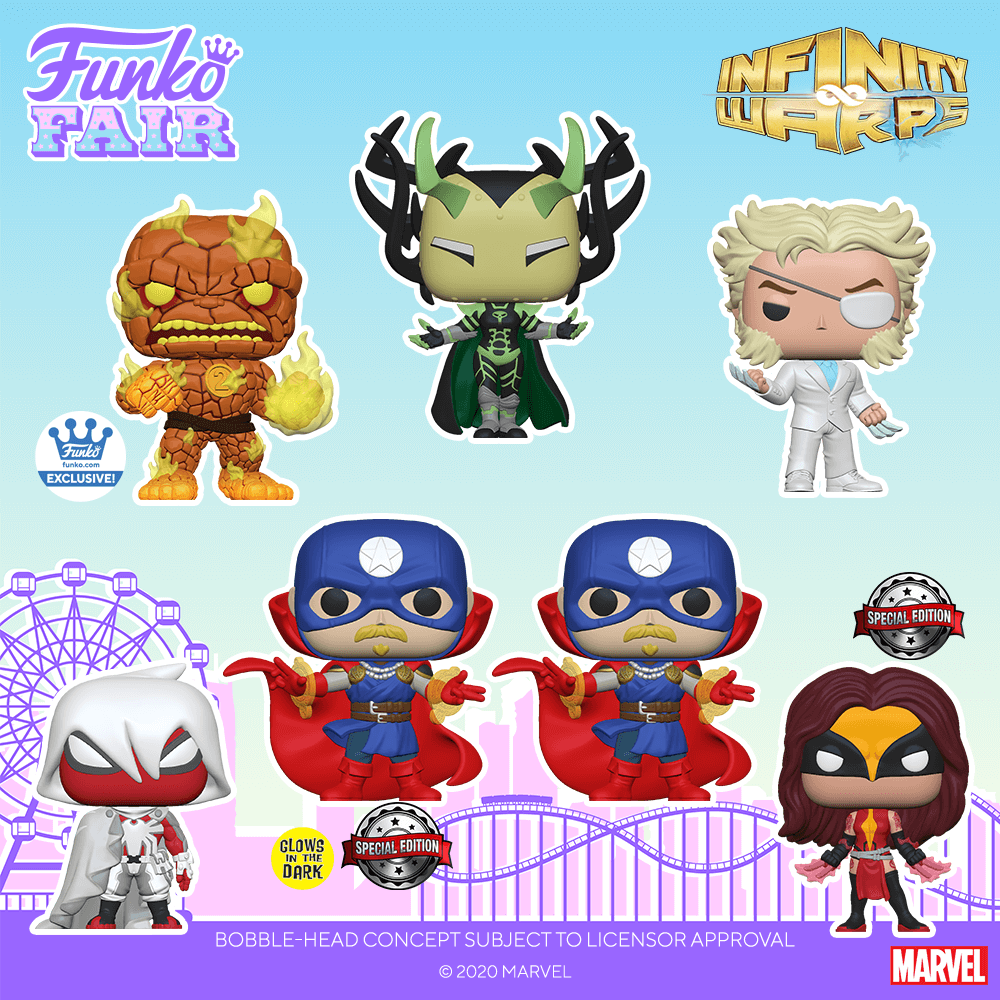 Marvel Infinity Warps new POP