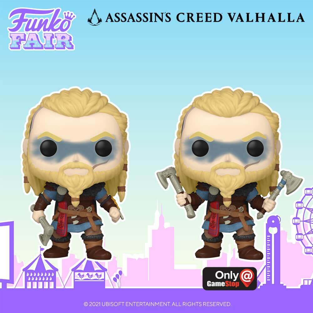 Eivor (Assassin's Creed Valhalla) arrives in POPs