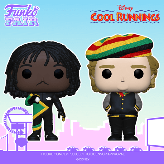 Two POPs from the cult cult Cool Runnings