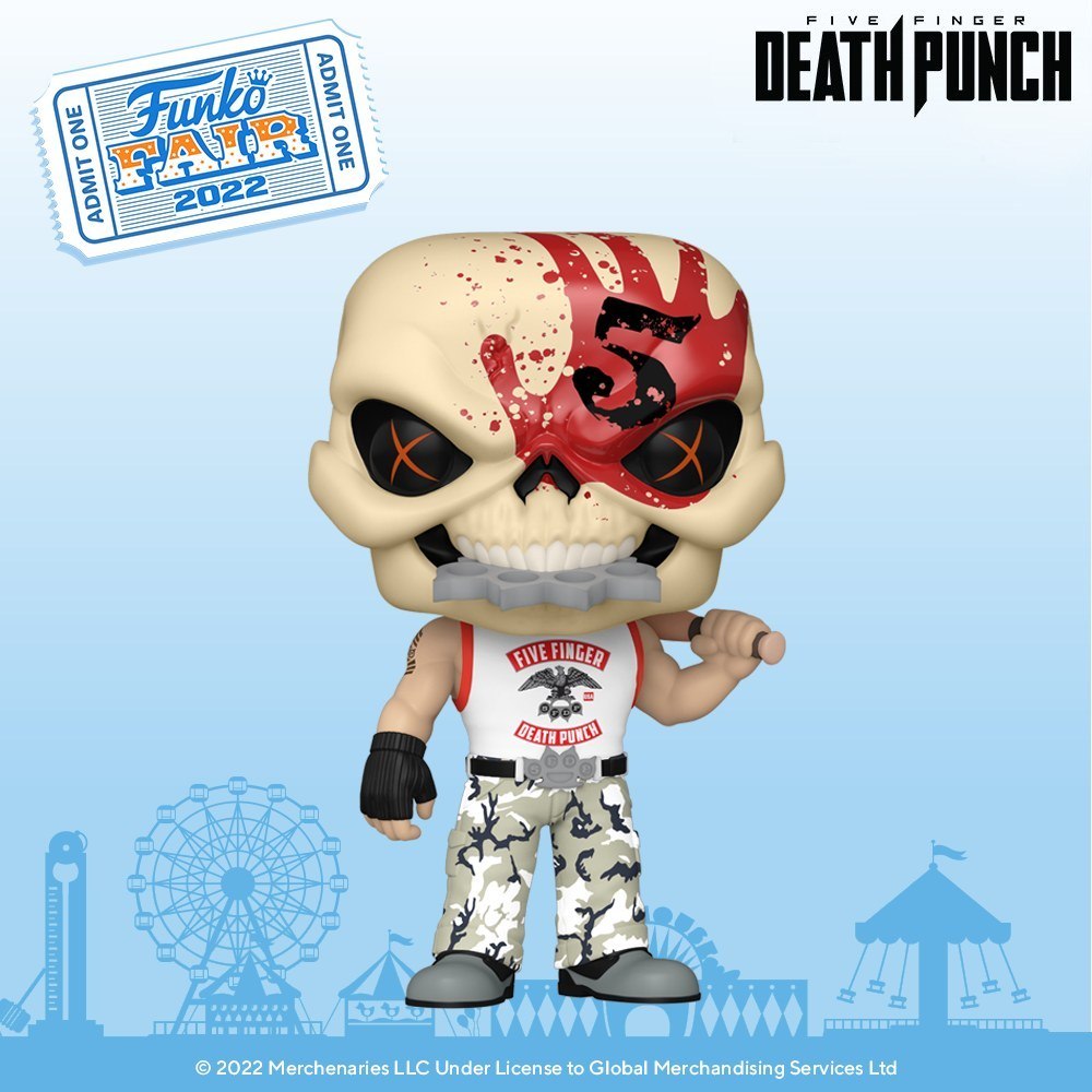 New POP Rocks of Knucklehead, the mascot of Five Finger Death Punch