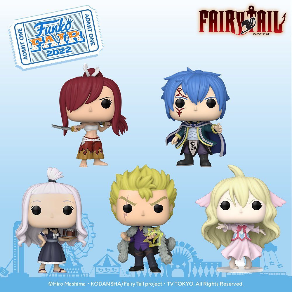 New wave of Fairy Tail POP | POP! Figures