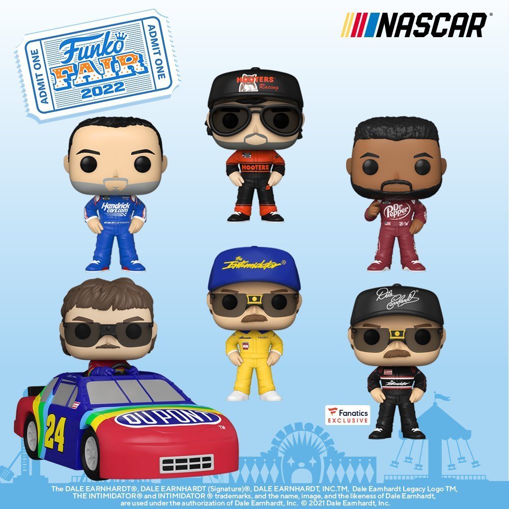 Wave of NASCAR drivers in POP including a superb POP Rides