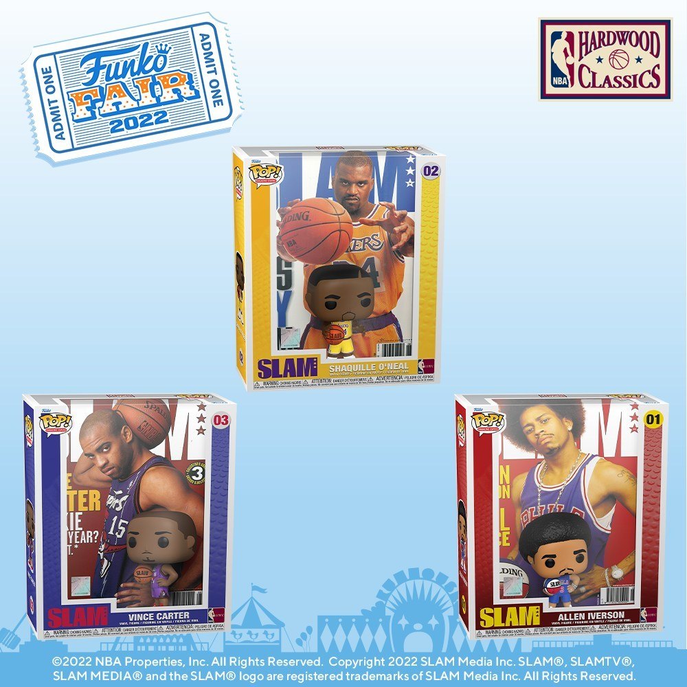 Funko unveils NBA POPs from SLAM magazine